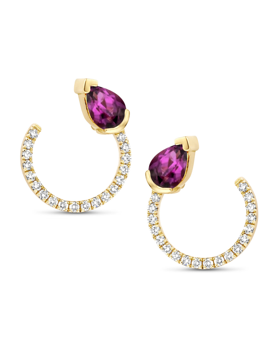 Adeline Single Curved Earrings