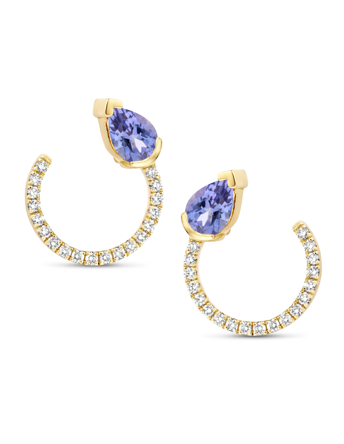 Adeline Single Curved Earrings