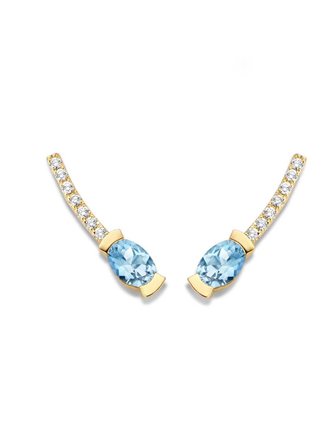 Adeline Curved Earrings