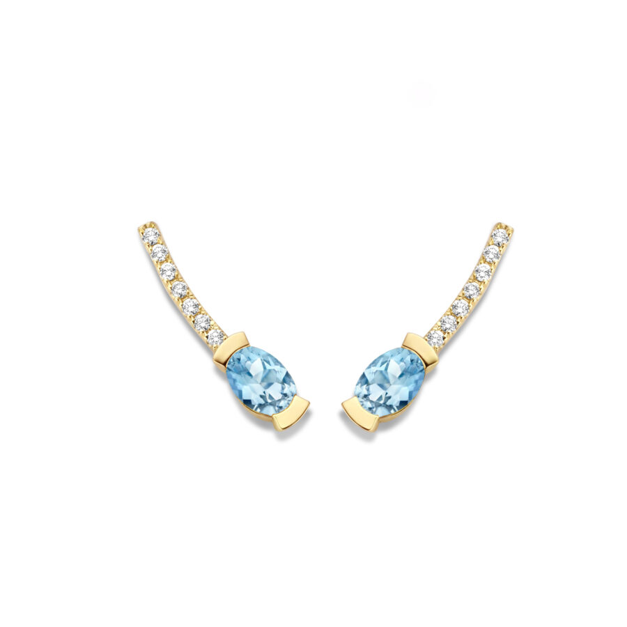 Adeline Curved Earrings