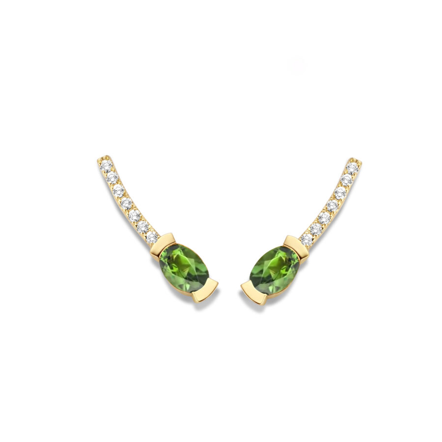 Adeline Curved Earrings