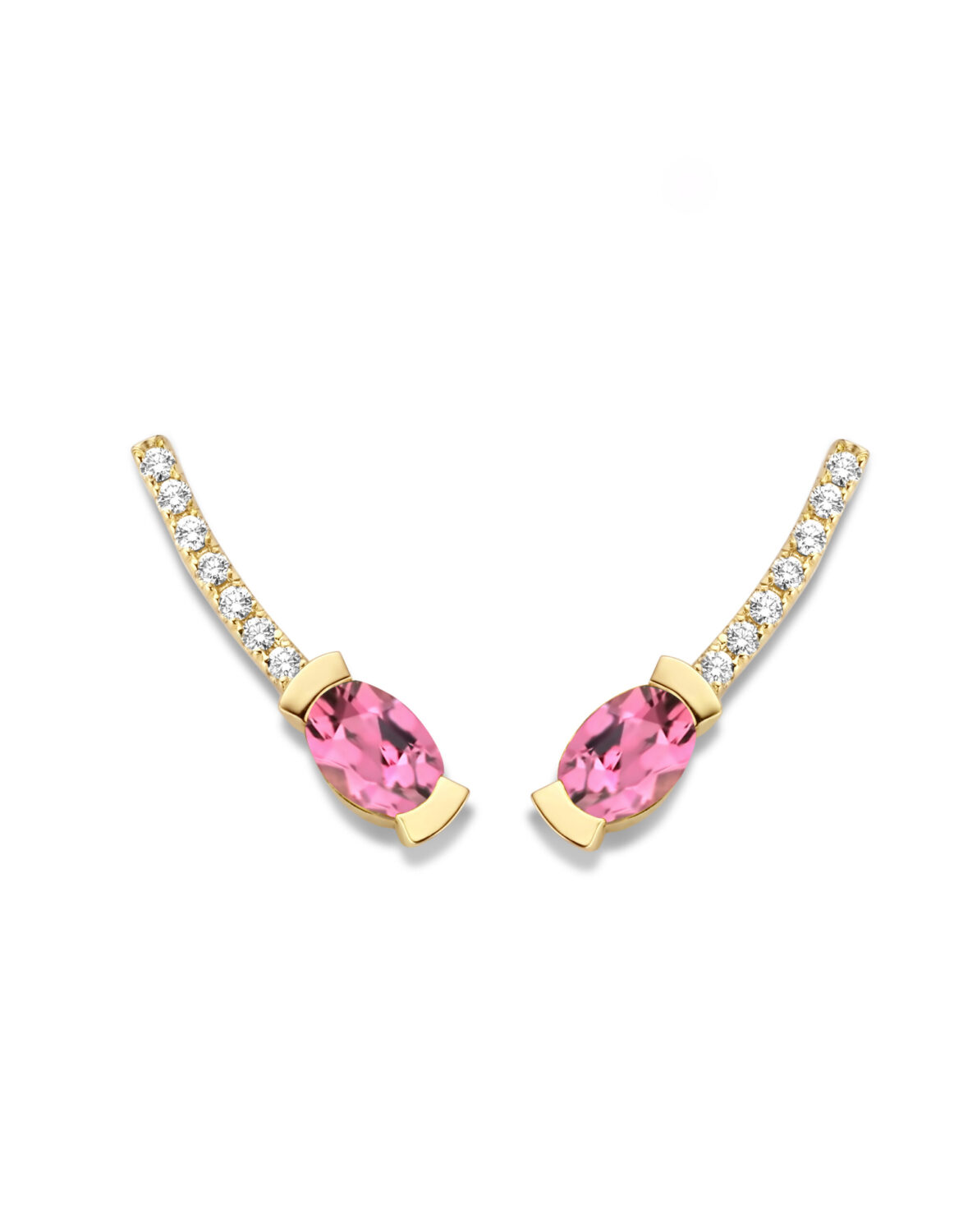 Adeline Curved Earrings