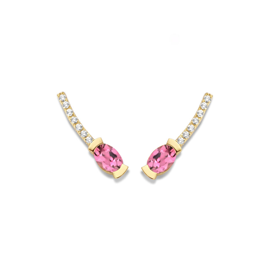 Adeline Curved Earrings