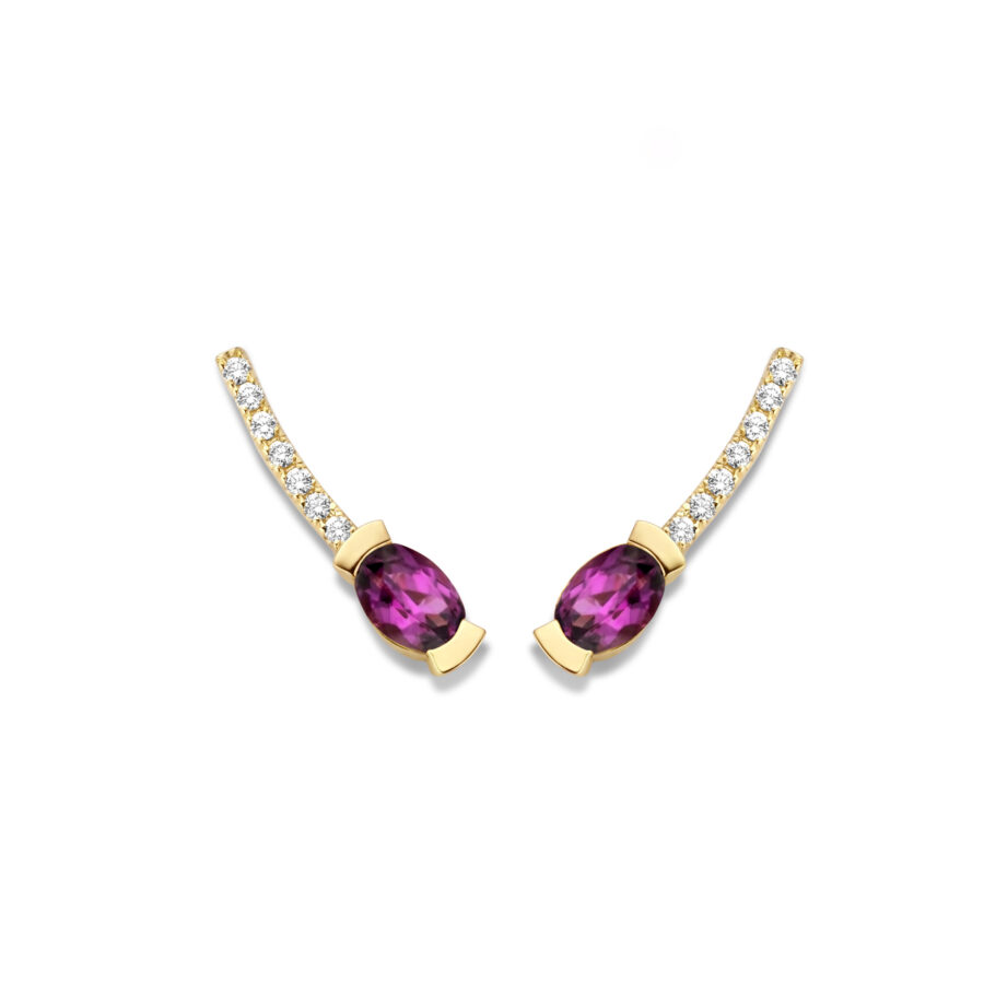 Adeline Curved Earrings