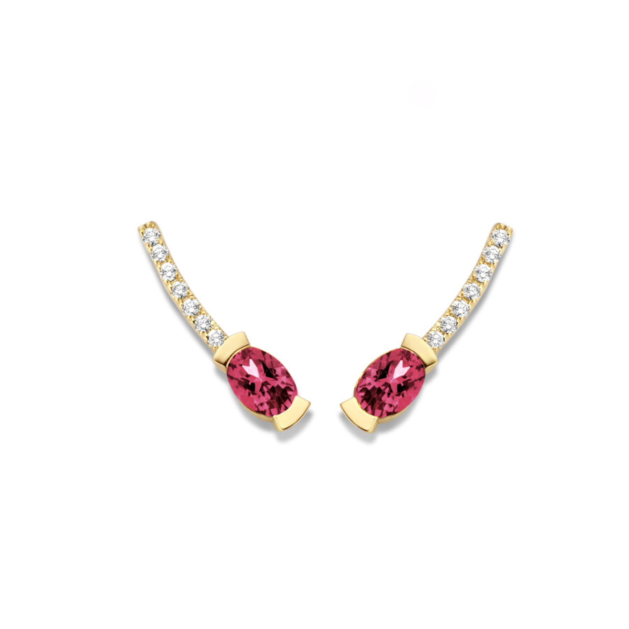 Adeline Curved Earrings