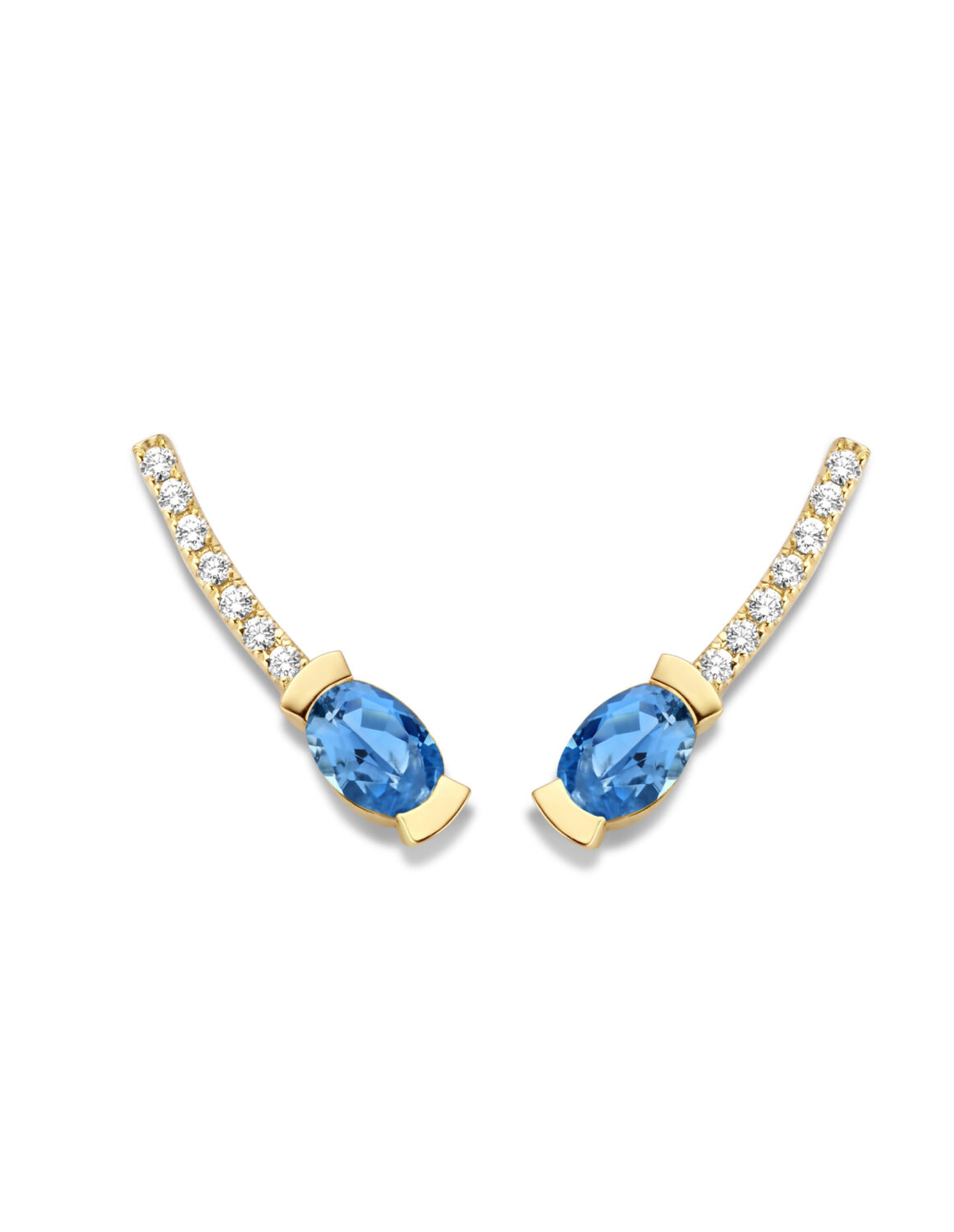 Adeline Curved Earrings