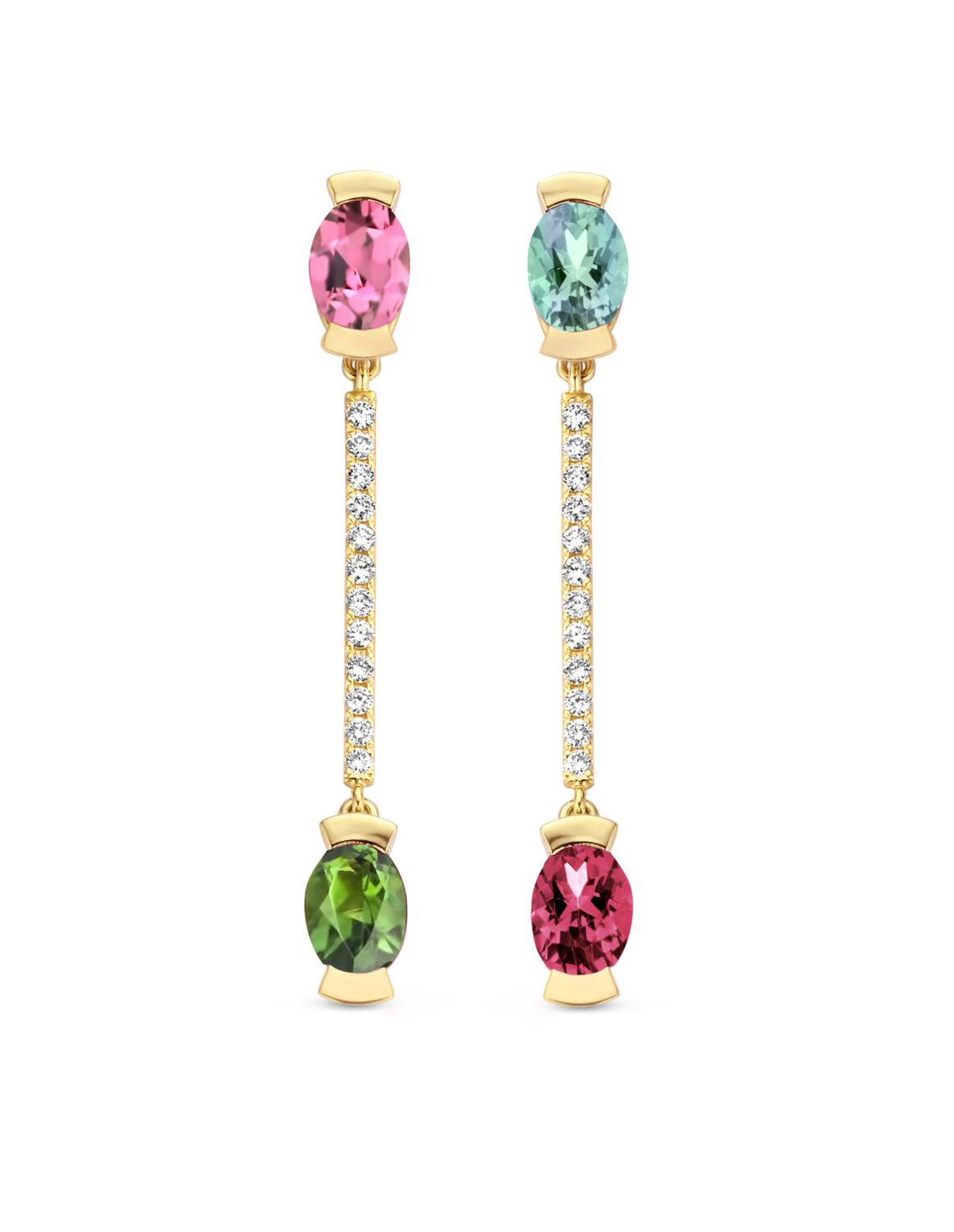 Adeline Duo Straight Earrings