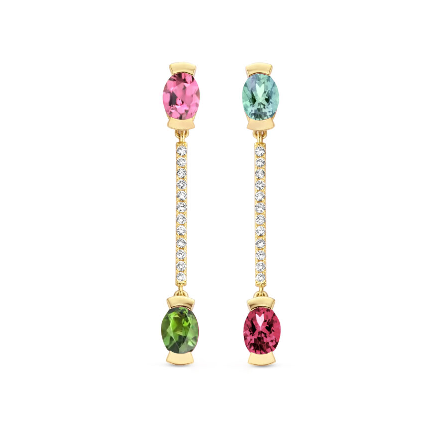Adeline Duo Straight Earrings
