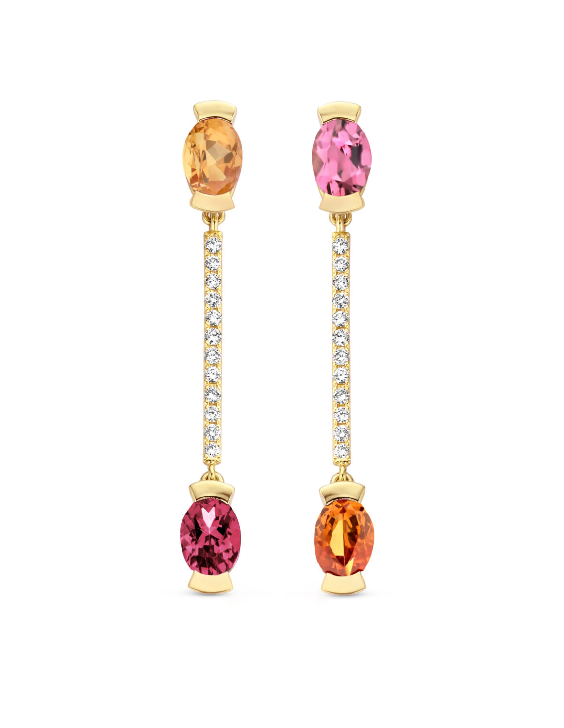 Adeline Duo Straight Earrings