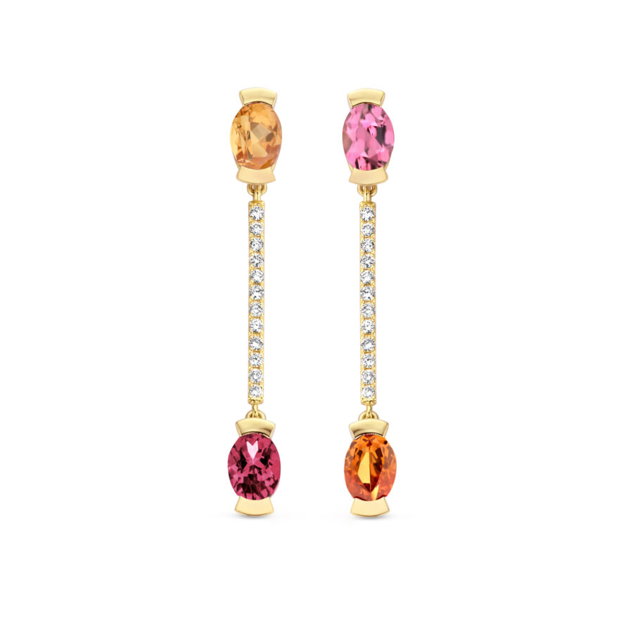 Adeline Duo Straight Earrings