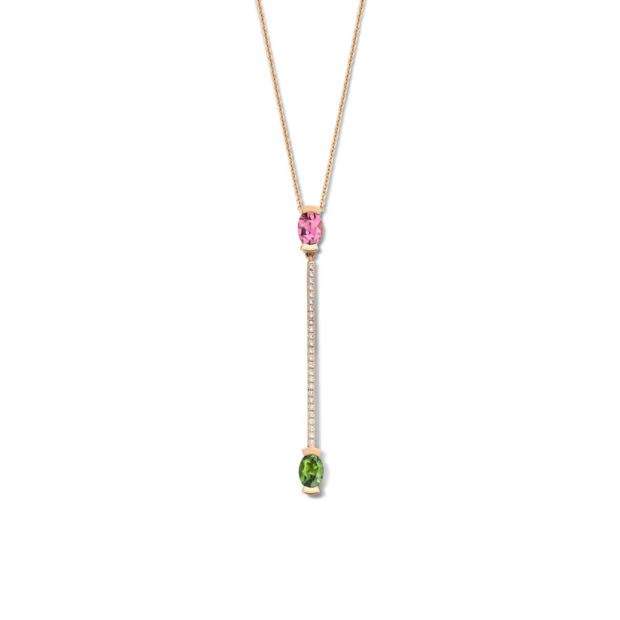 Adeline Duo Straight Necklace