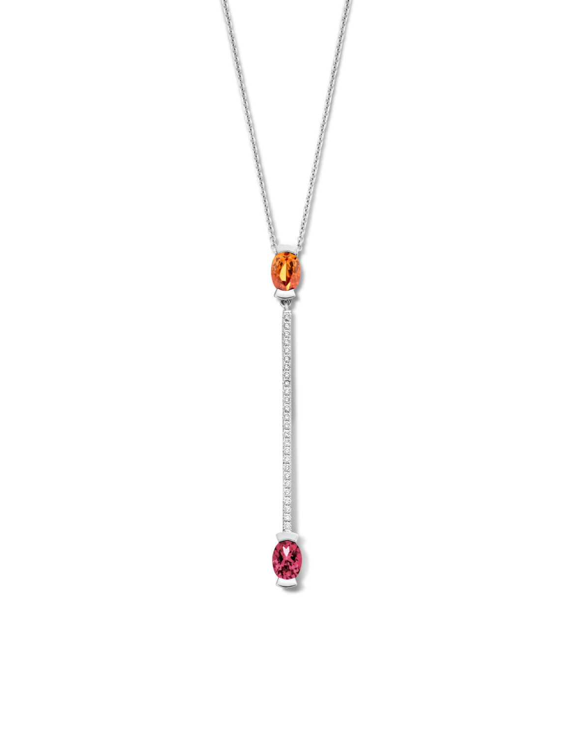 Adeline Duo Straight Necklace