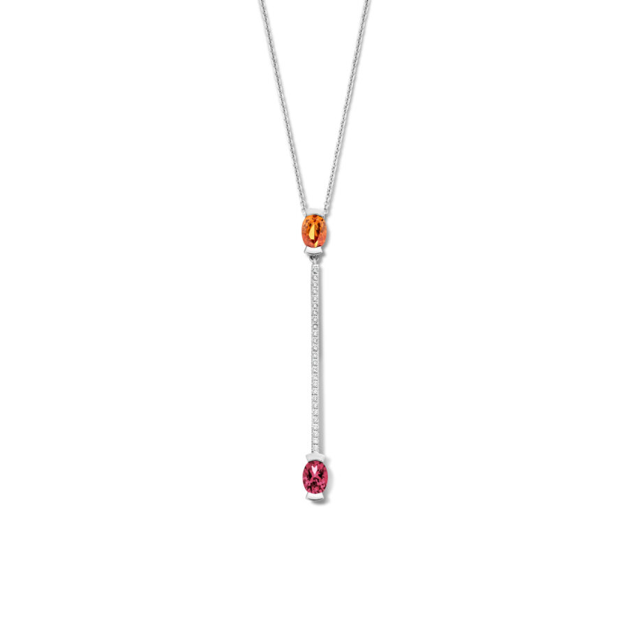 Adeline Duo Straight Necklace