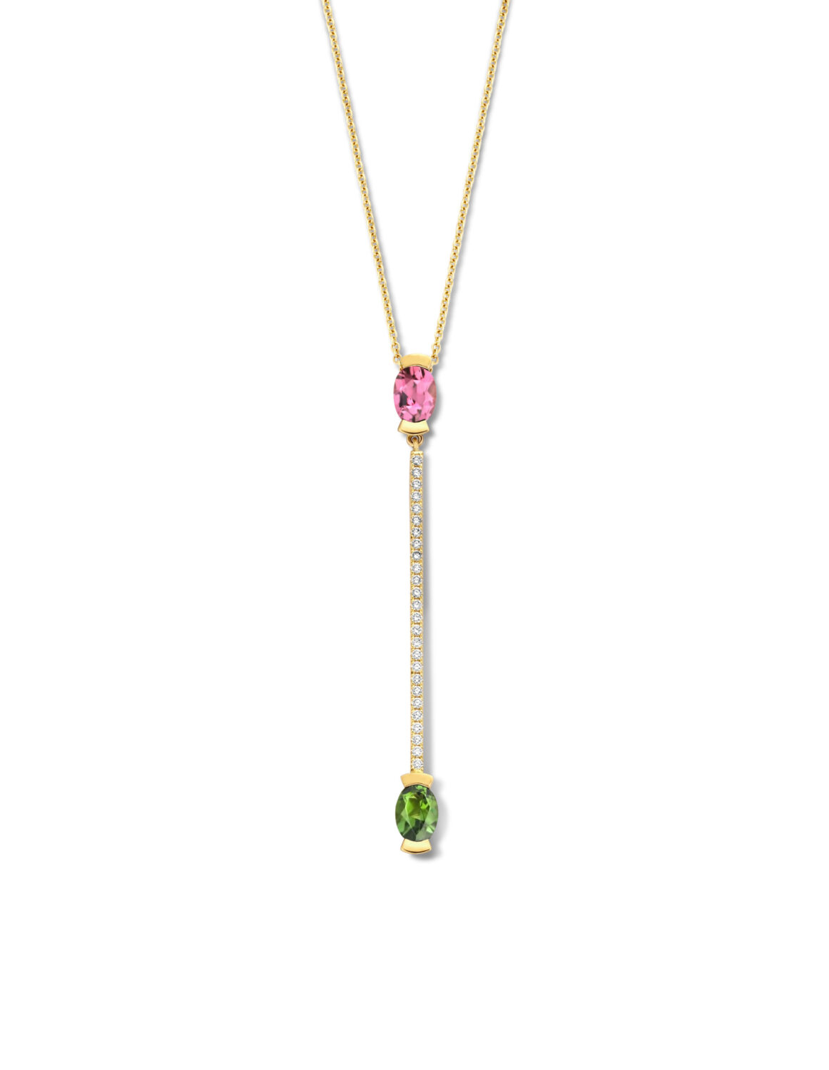 Adeline Duo Straight Necklace