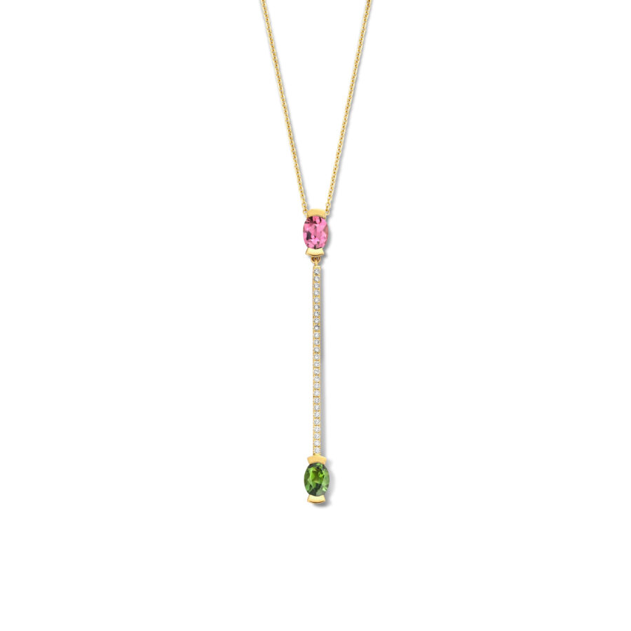 Adeline Duo Straight Necklace