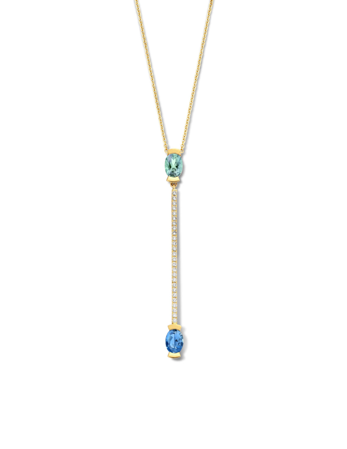 Adeline Duo Straight Necklace