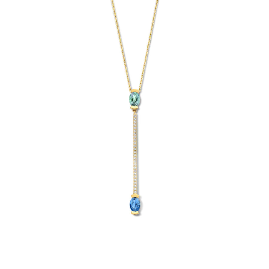 Adeline Duo Straight Necklace
