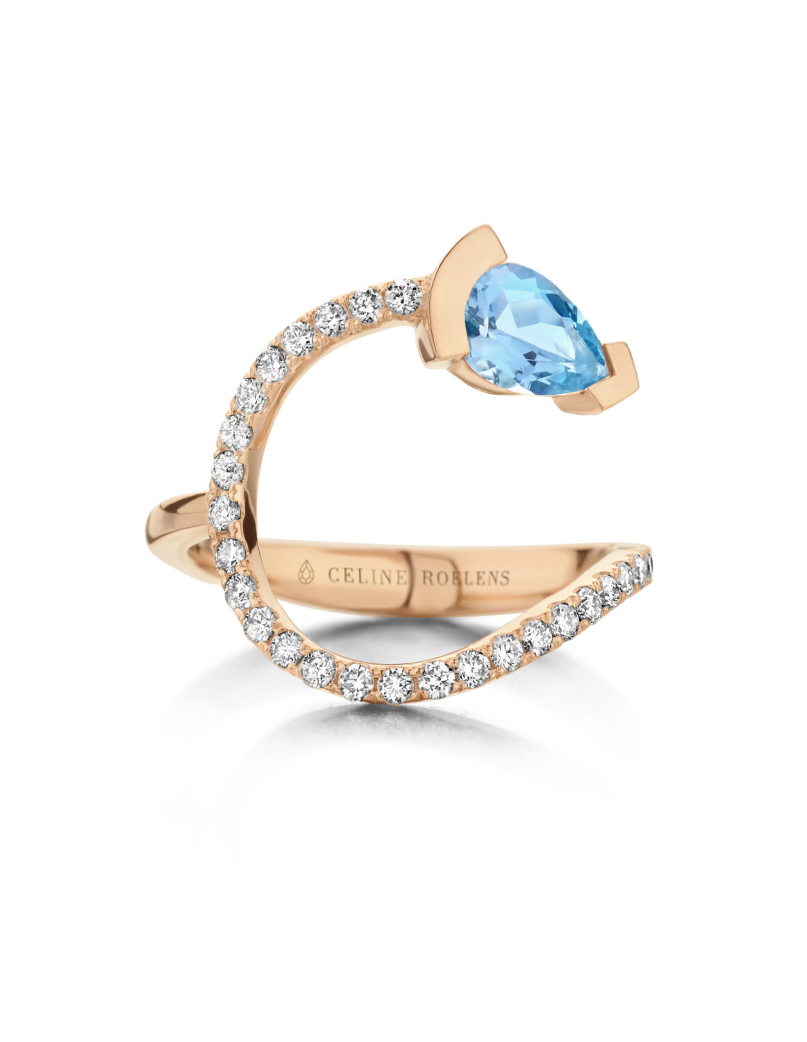 ADELINE curved ring