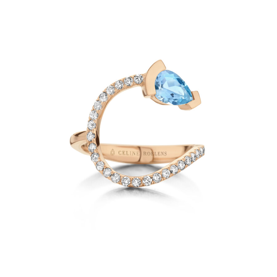 ADELINE curved ring