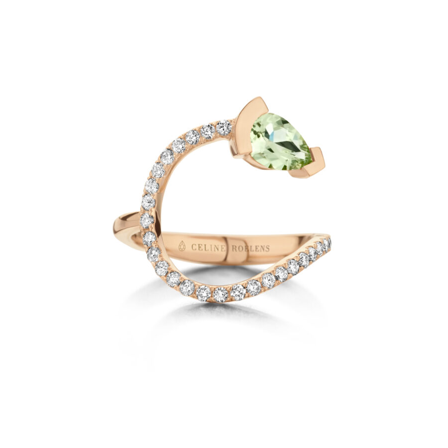 ADELINE curved ring