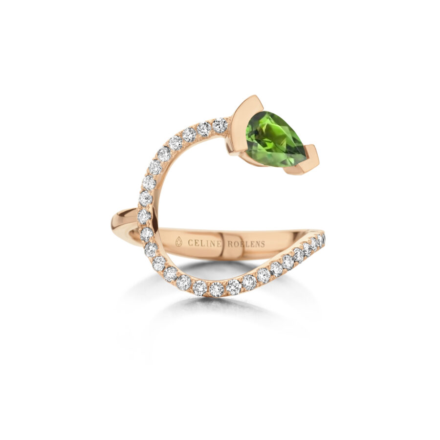 ADELINE curved ring