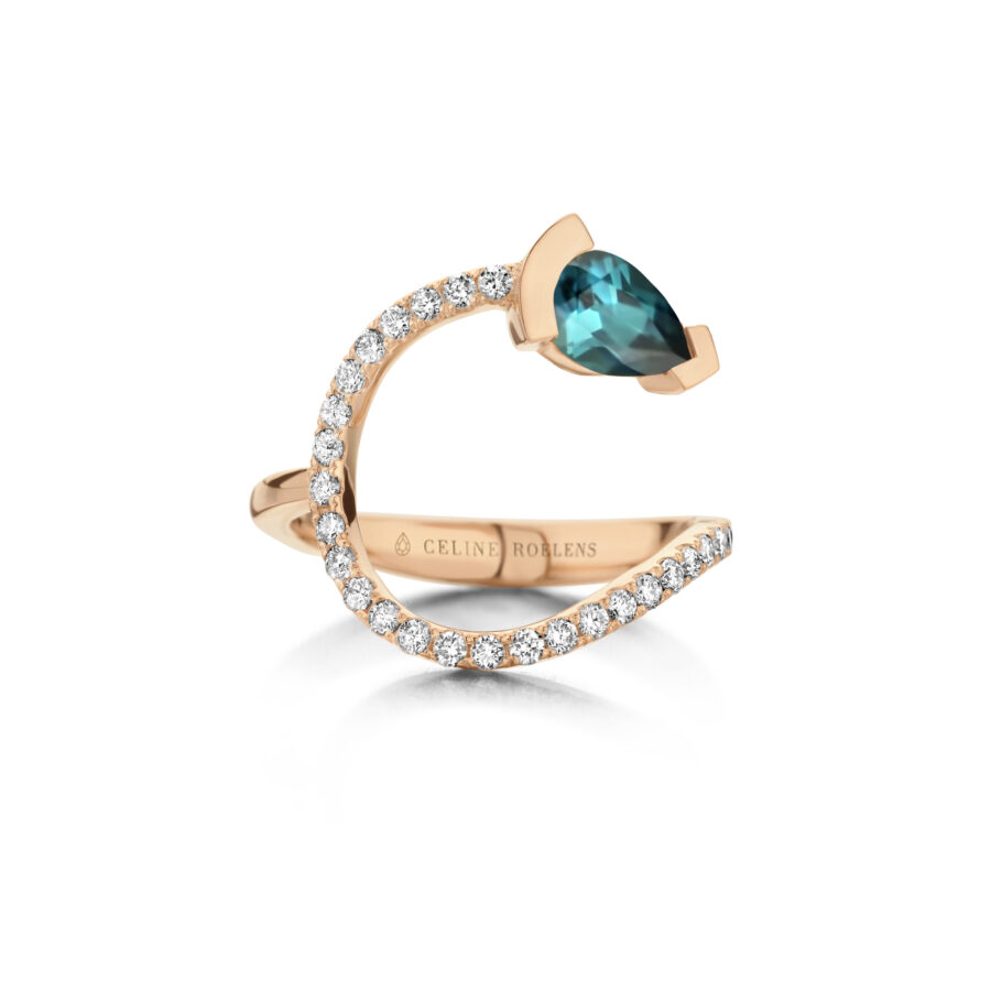 ADELINE curved ring