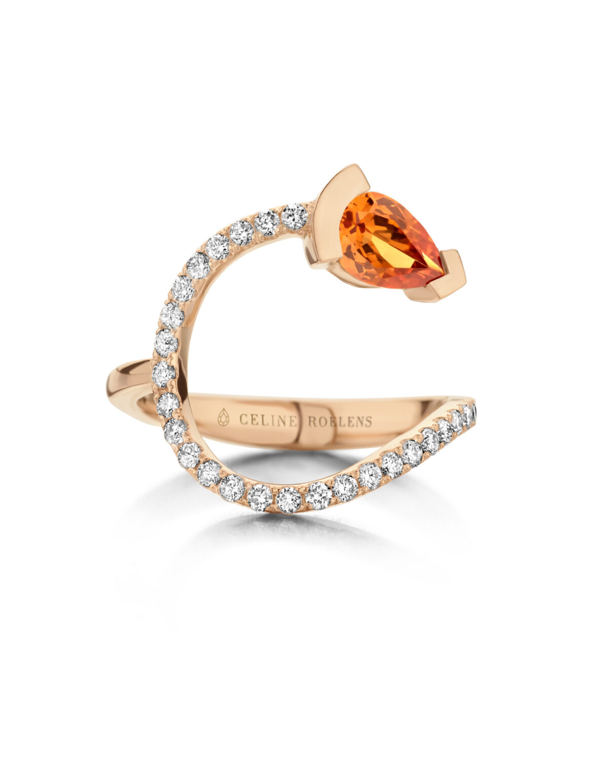 ADELINE curved ring