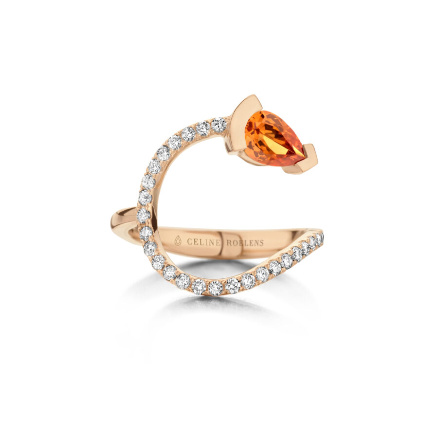 ADELINE curved ring