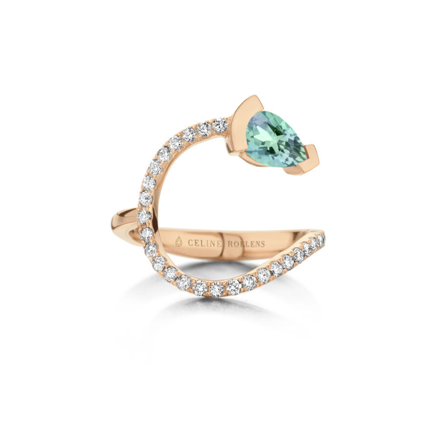 ADELINE curved ring