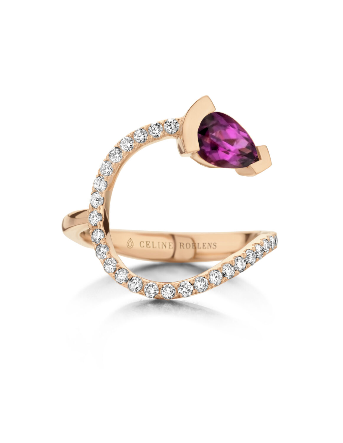 ADELINE curved ring