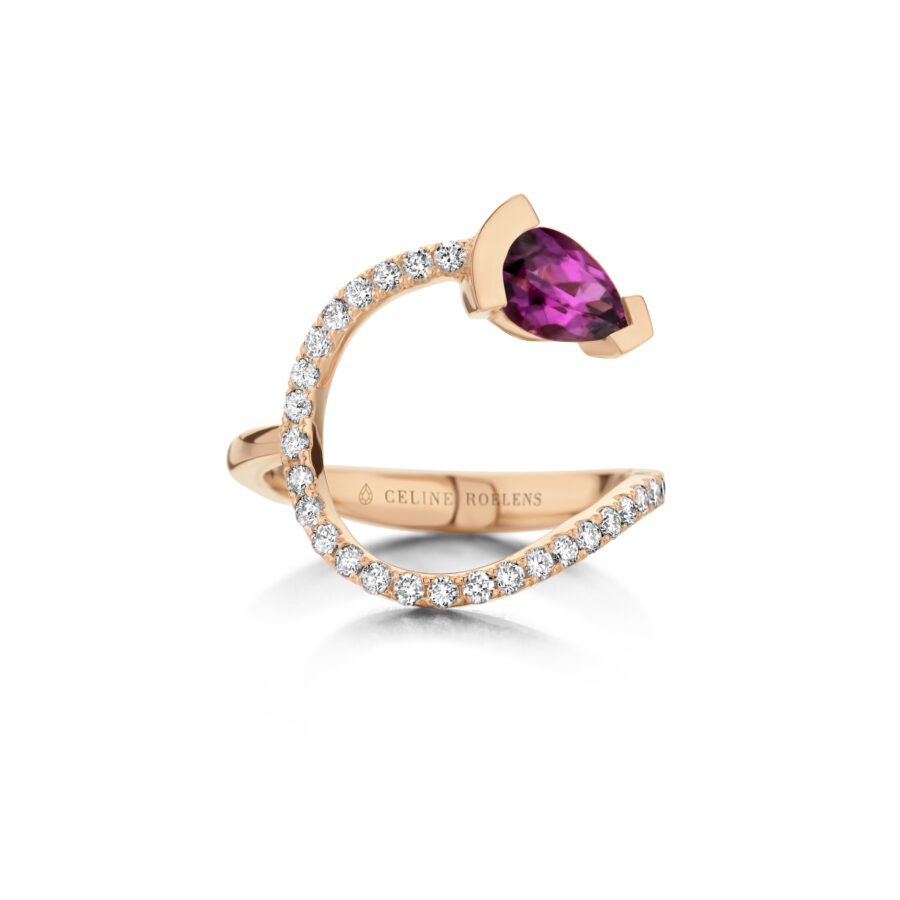ADELINE curved ring