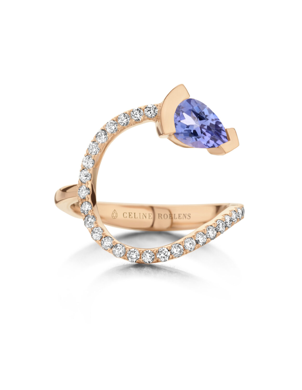 ADELINE curved ring