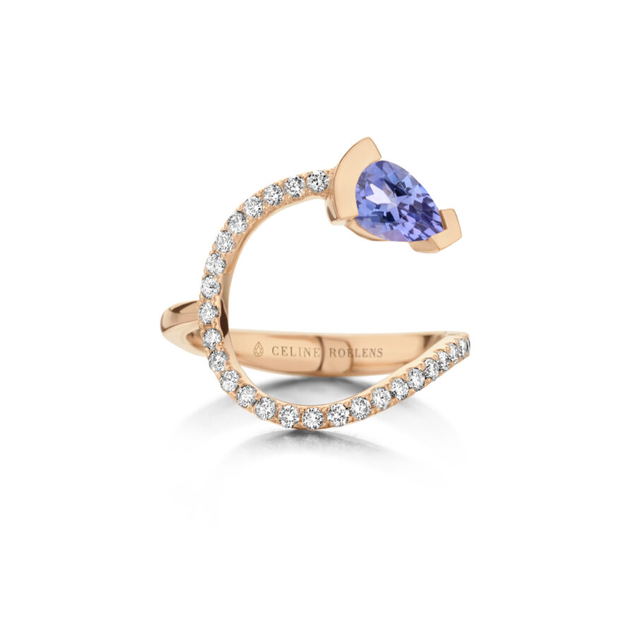 ADELINE curved ring