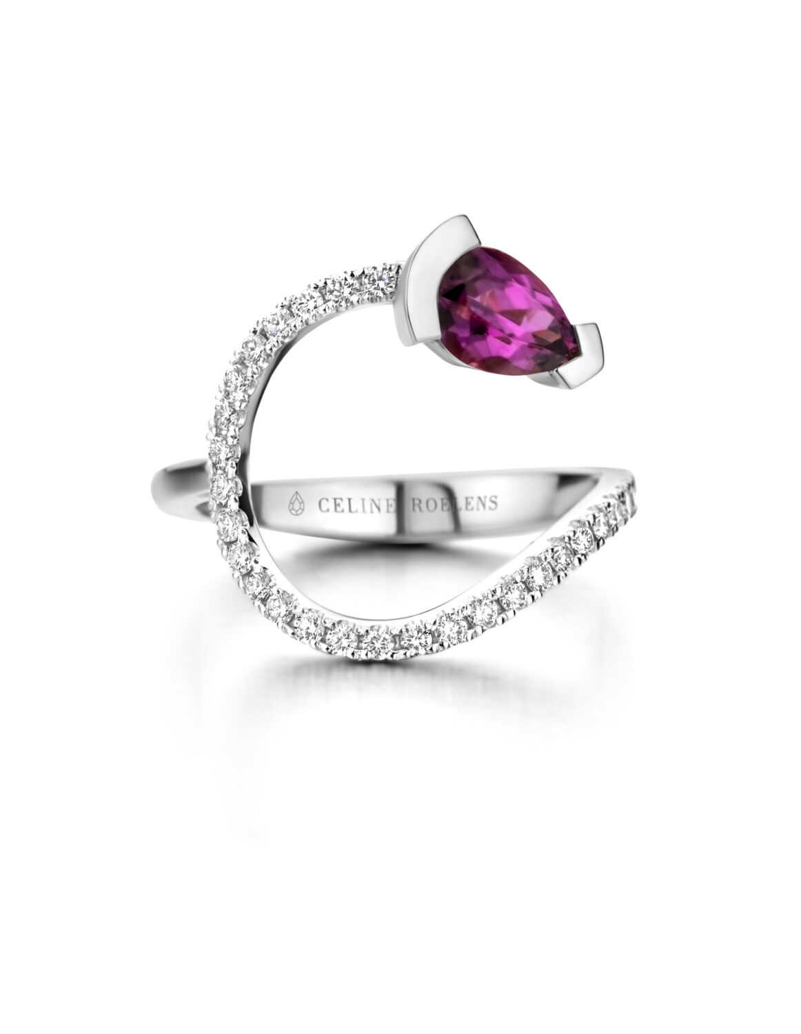 ADELINE curved ring