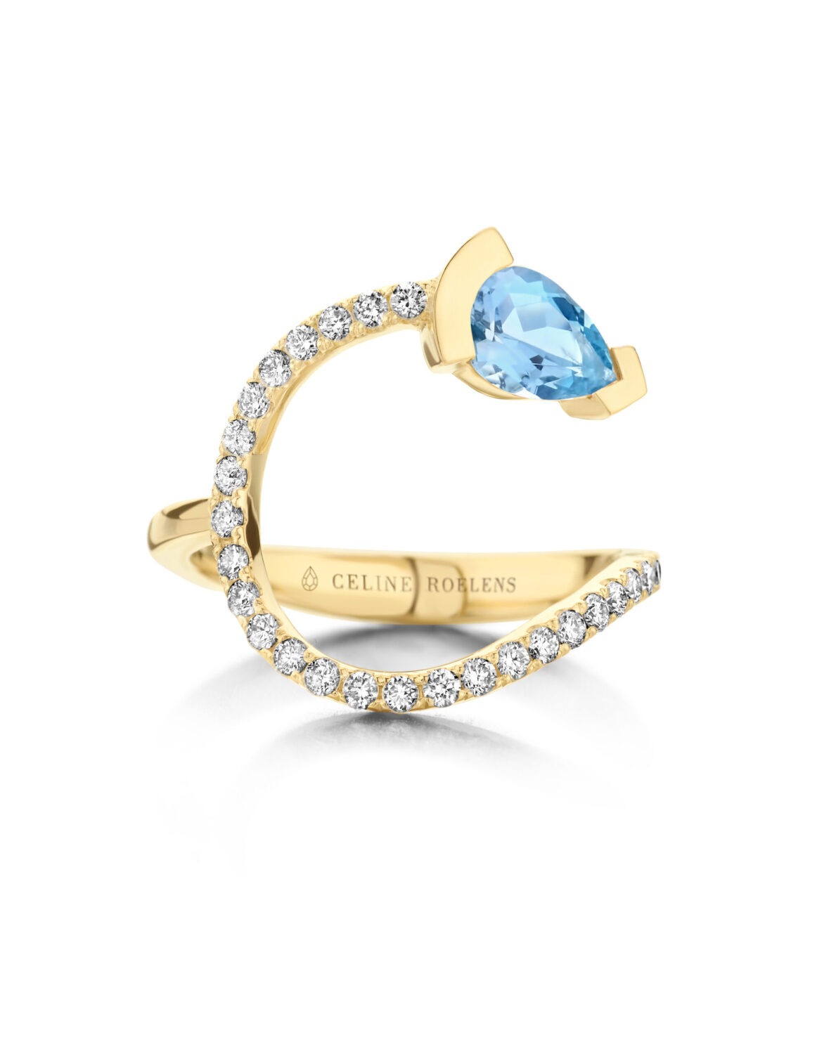 ADELINE curved ring