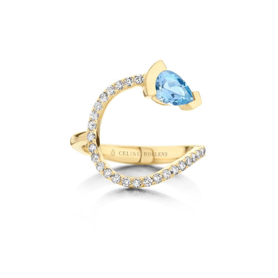 ADELINE curved ring