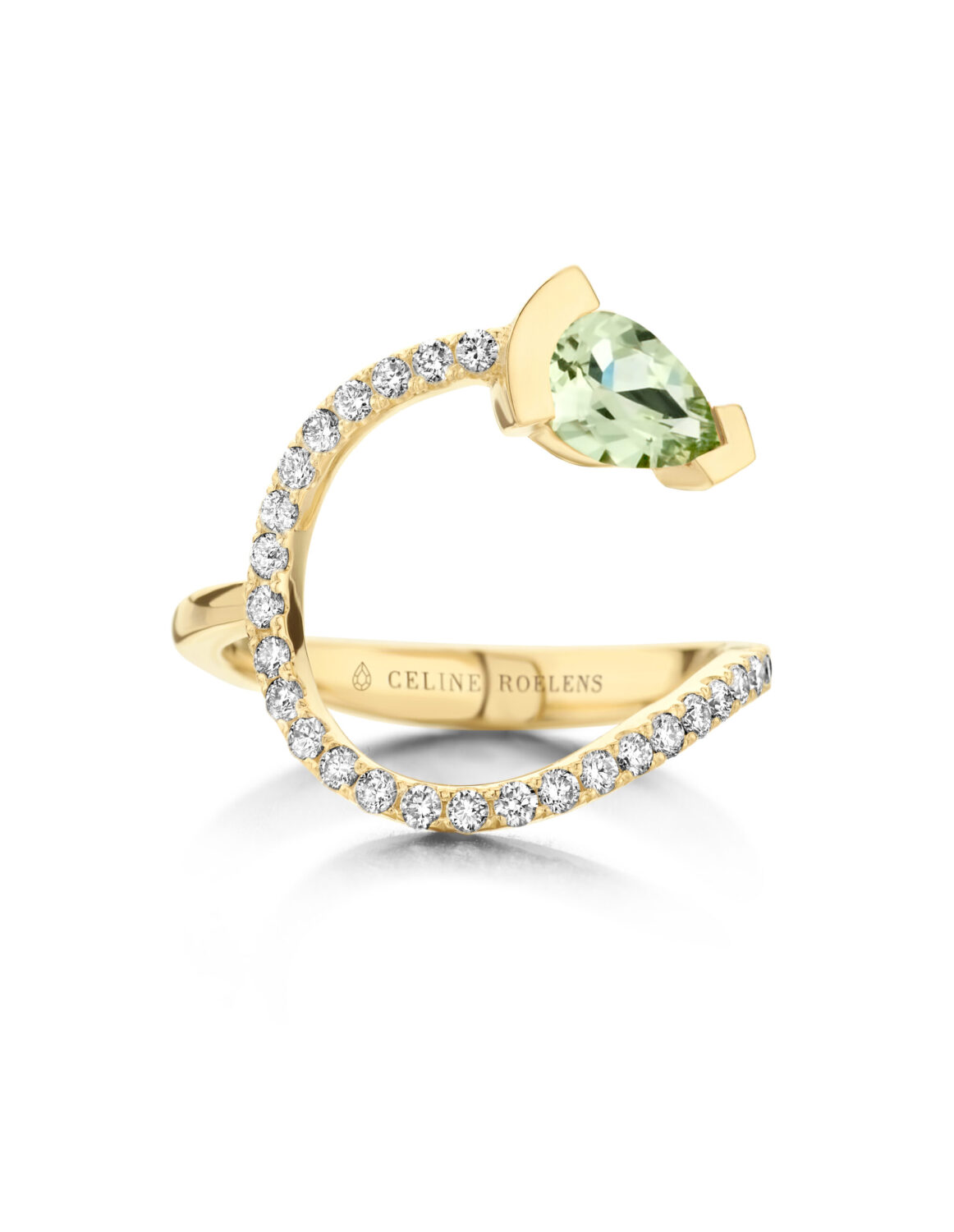 ADELINE curved ring