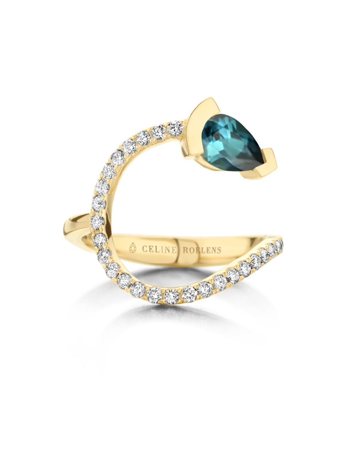 ADELINE curved ring