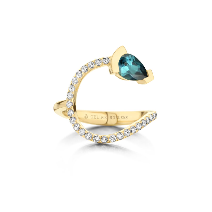 ADELINE curved ring