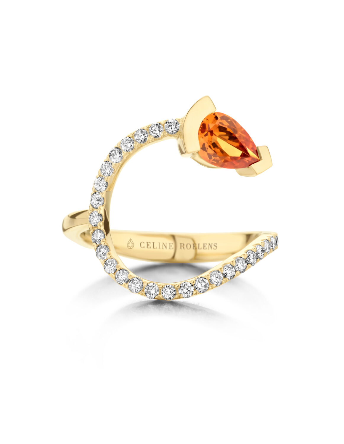 ADELINE curved ring