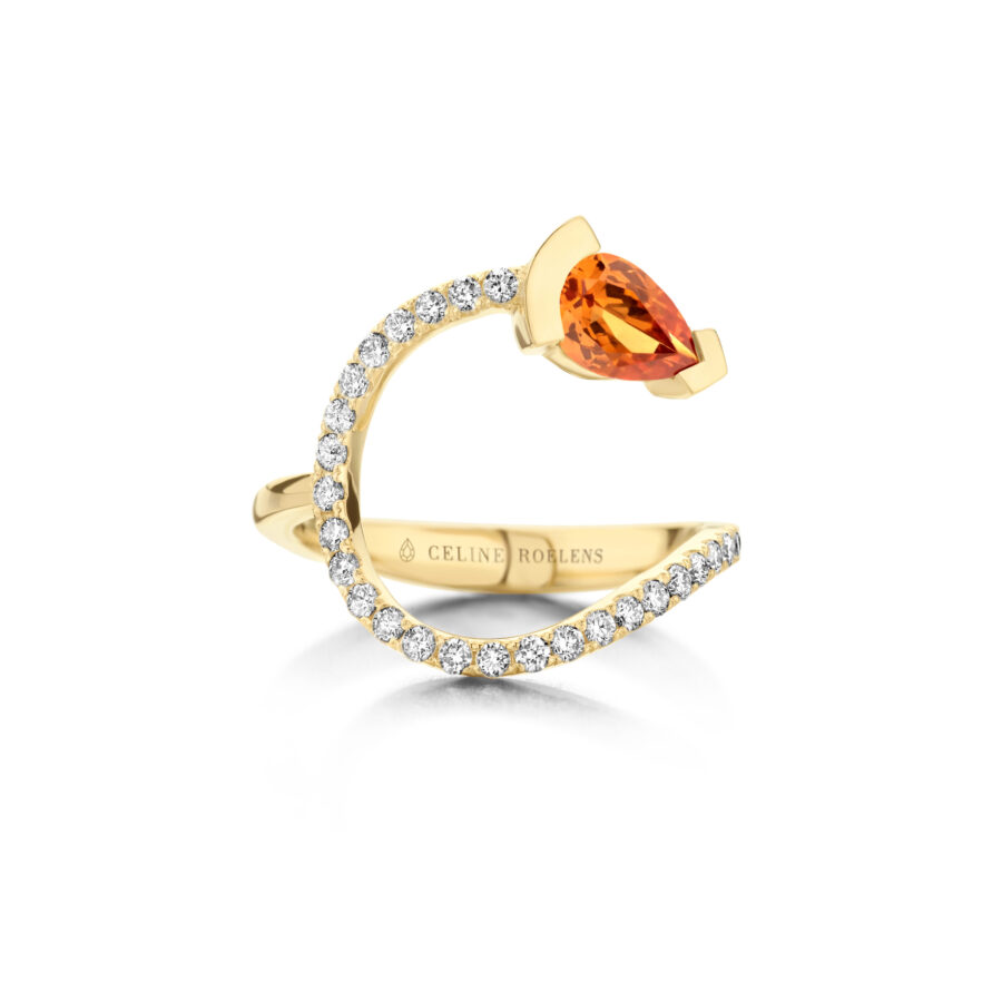 ADELINE curved ring
