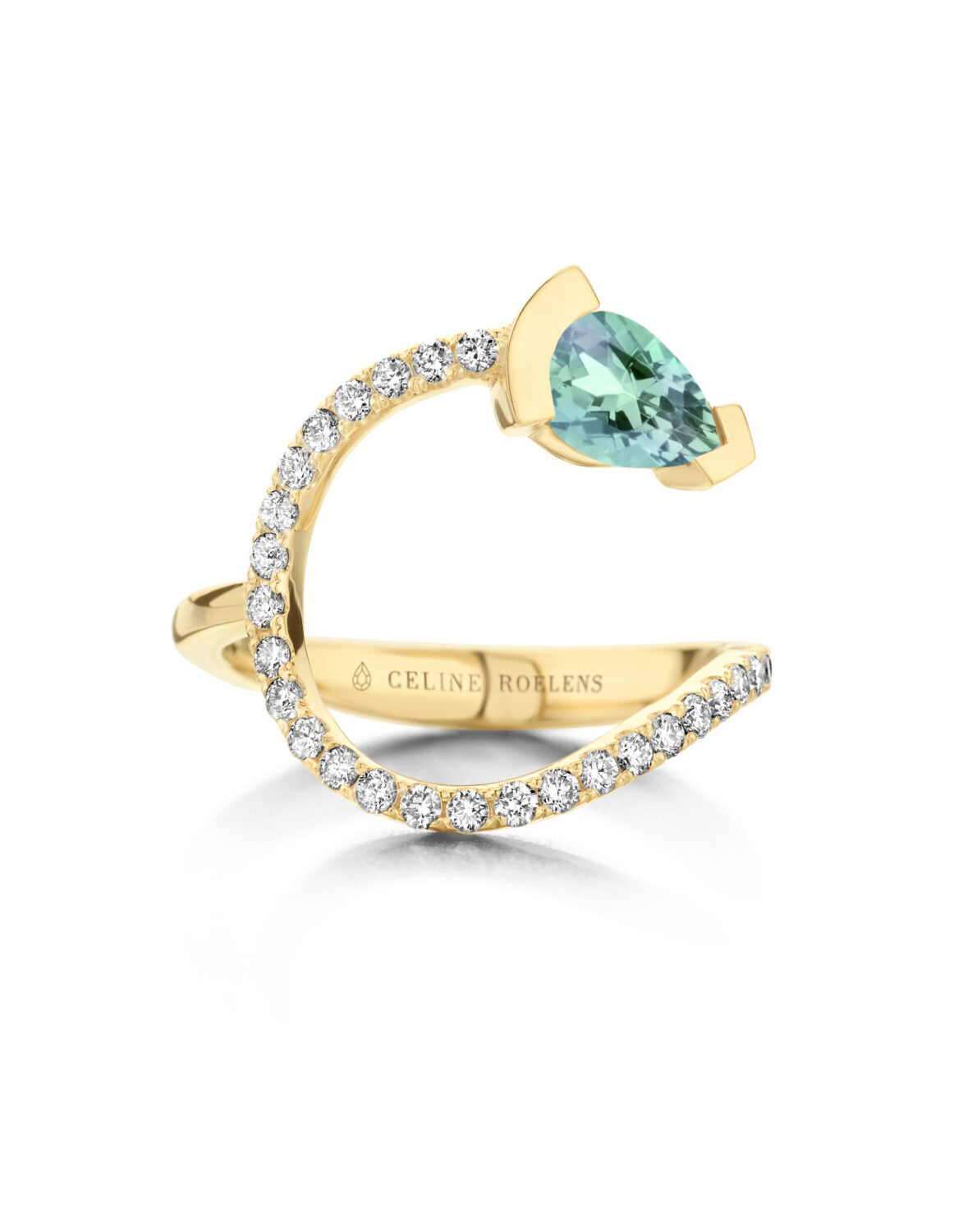 ADELINE curved ring