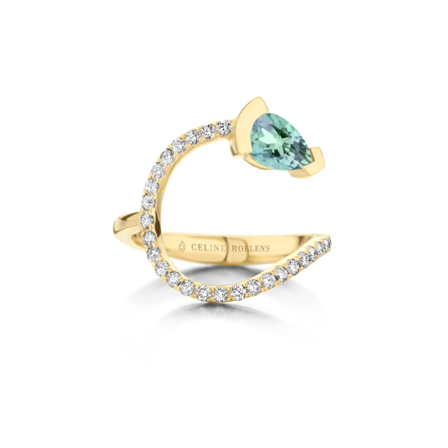 ADELINE curved ring