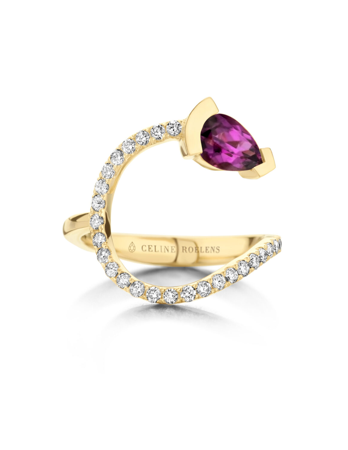 ADELINE curved ring
