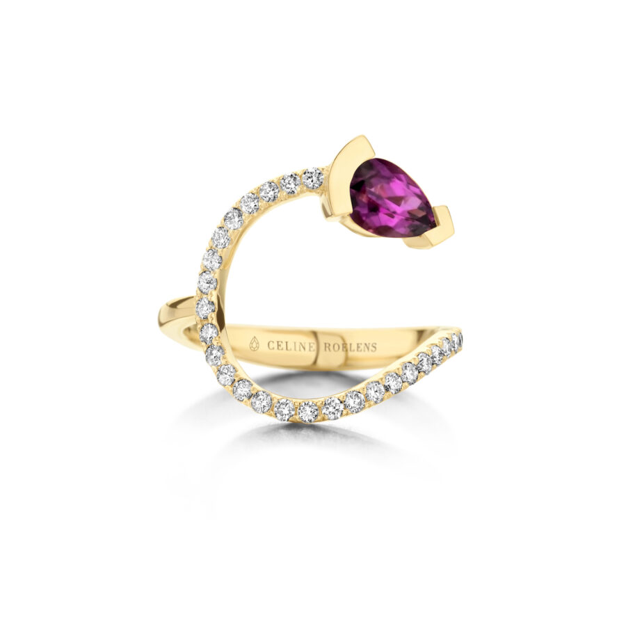 ADELINE curved ring