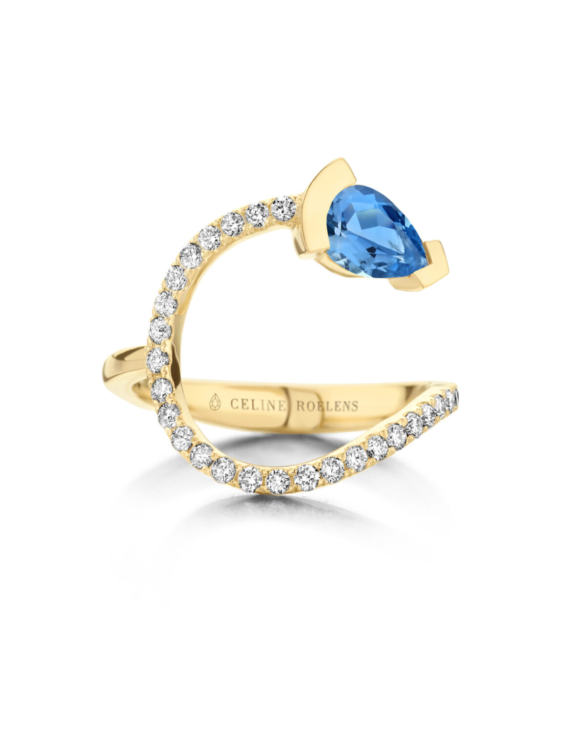 ADELINE curved ring