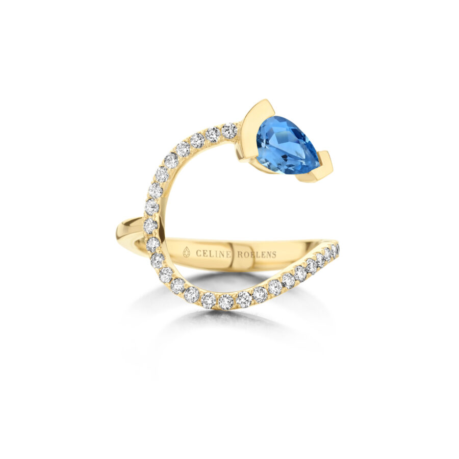 ADELINE curved ring