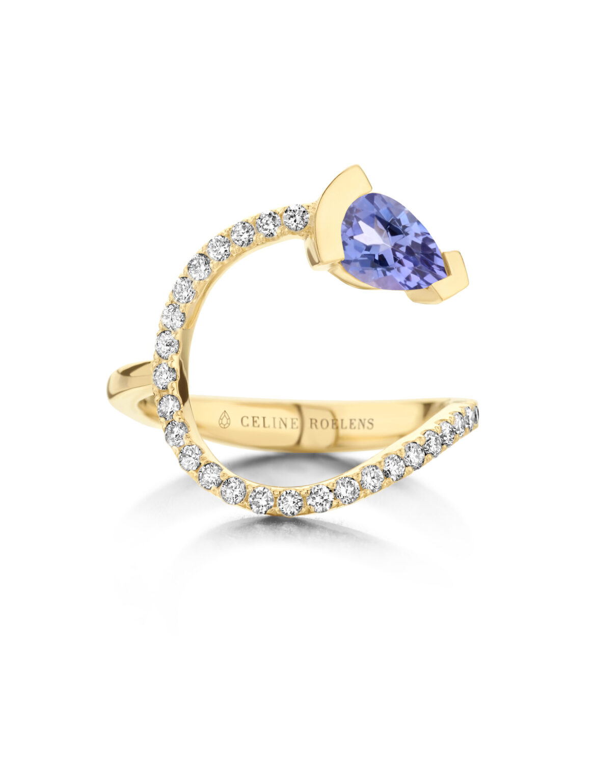 ADELINE curved ring