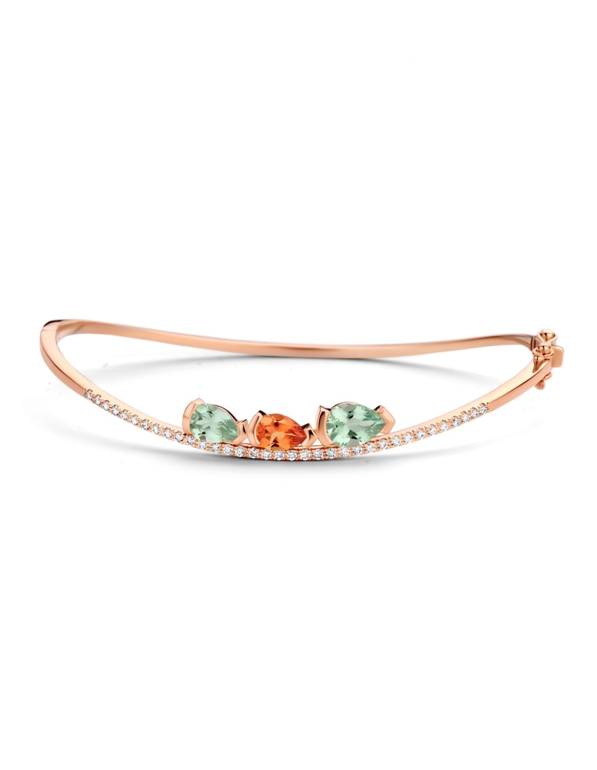 Adeline Trio Curved Bracelet